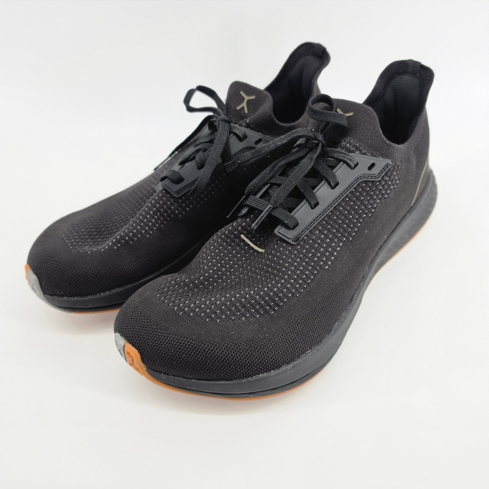 Flux Footwear Adapt Runner Shoes Mens 13 Black Gum Wide Toe Box Zero Drop